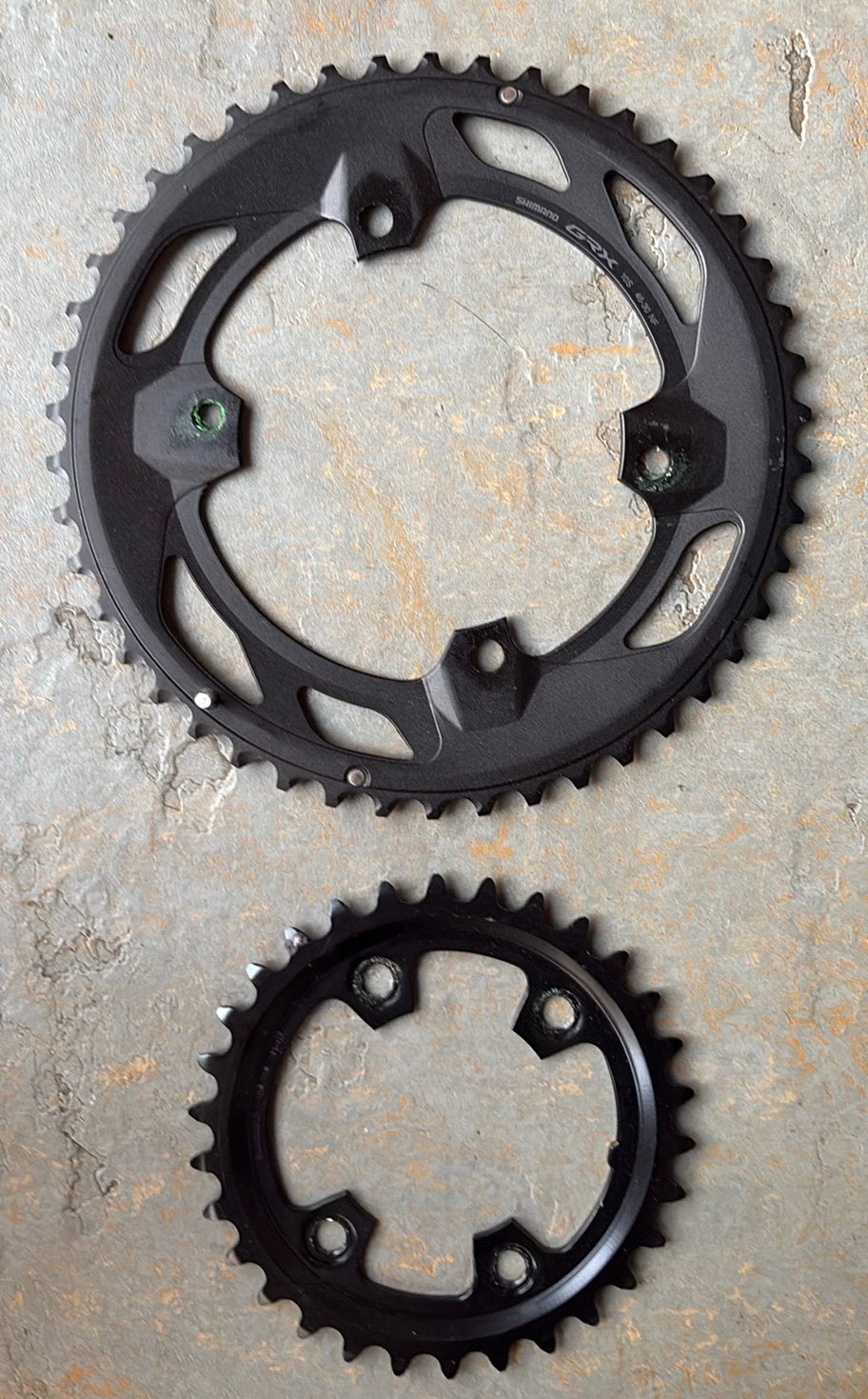 Shimano GRX 46-30 kettingbladen 10s/11s, Ophalen of Verzenden, Nieuw, Aluminium
