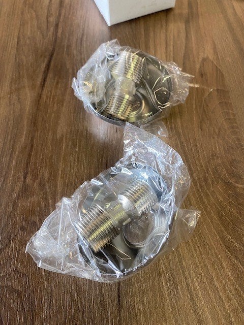 s koppelingen 3/4 x 1/2 met roset, Ophalen of Verzenden, Nieuw, Douche