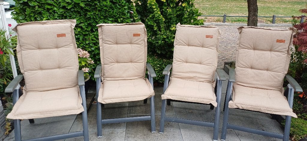 Tuinstoel kussens, Tuin en Terras, Ophalen, Zo goed als nieuw