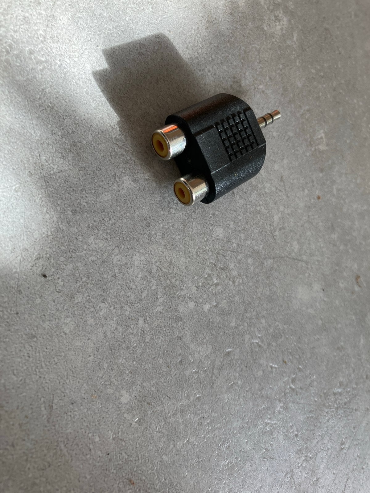 3,5 mm Jack naar 2x RCA (Tulp) Audio Adapter, Ophalen of Verzenden, Nieuw, Minder dan 2 meter, Overige kabels