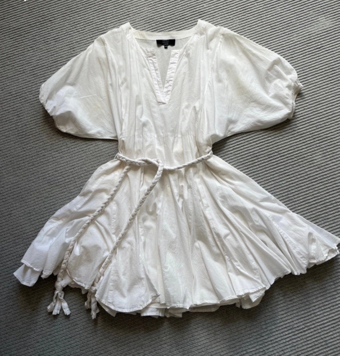 Nikkie by Kate Moss Witte Jurk Maat 34 (XS), Kleding | Dames, Jurken, Wit, Ophalen of Verzenden, Zo goed als nieuw, Maat 34 (XS) of kleiner