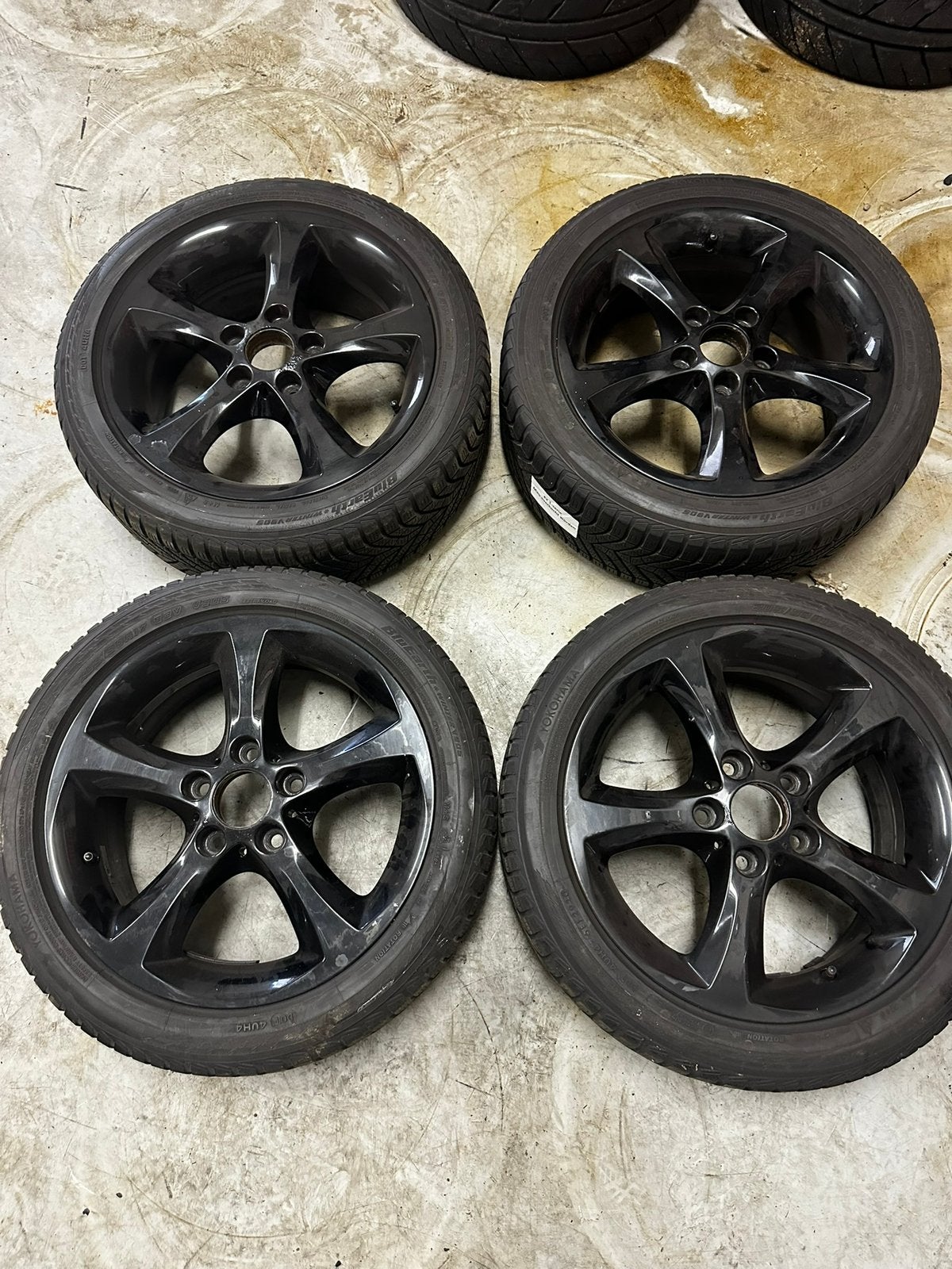❄️ WINTER Wielset BMW 1-serie E87 E81 17" STYLE 256 6778219, Ophalen, Gebruikt, 17 inch, Band(en)