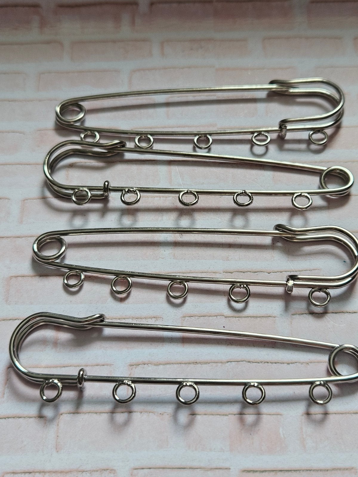 4x Veiligheidsspelden met 5 oogjes, Ophalen of Verzenden, Nieuw, Overige typen