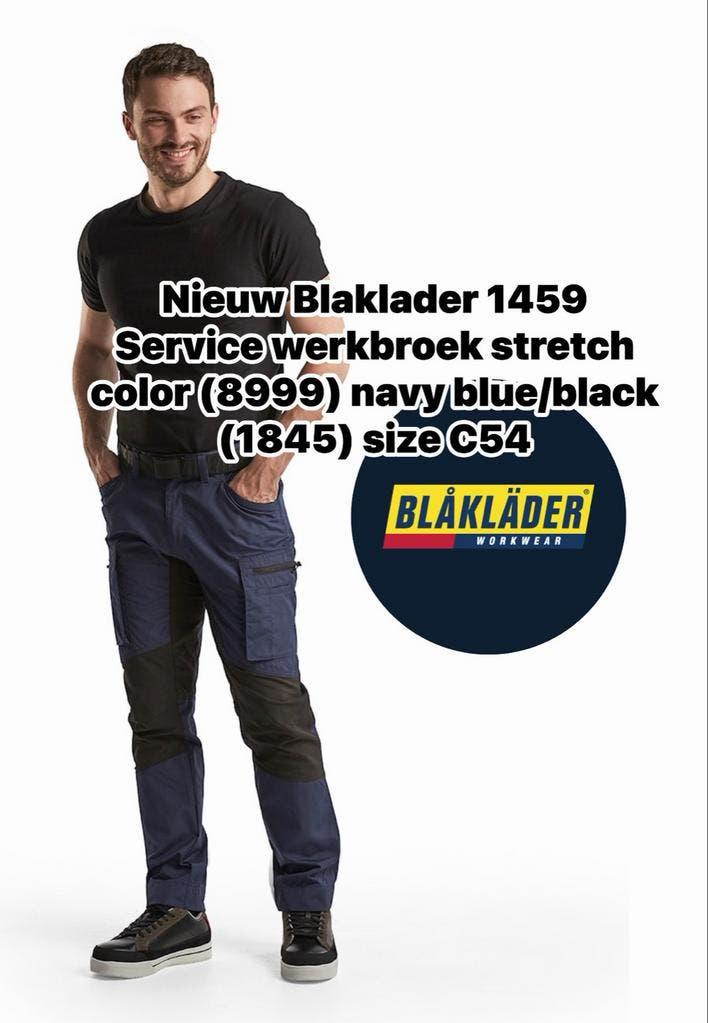 Blaklader 1459 Service werkbroek stretch Navy Blue Size C54, Ophalen of Verzenden, Nieuw