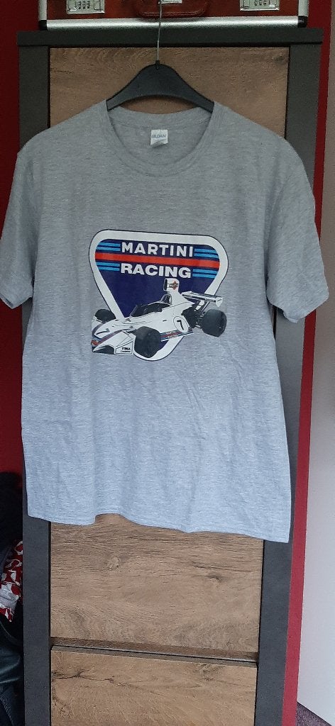 Heren shirt - maat L - kleur lichtgrijs, Maat 52/54 (L), MARINI RACING-Gildan Sof, Nieuw, Ophalen of Verzenden