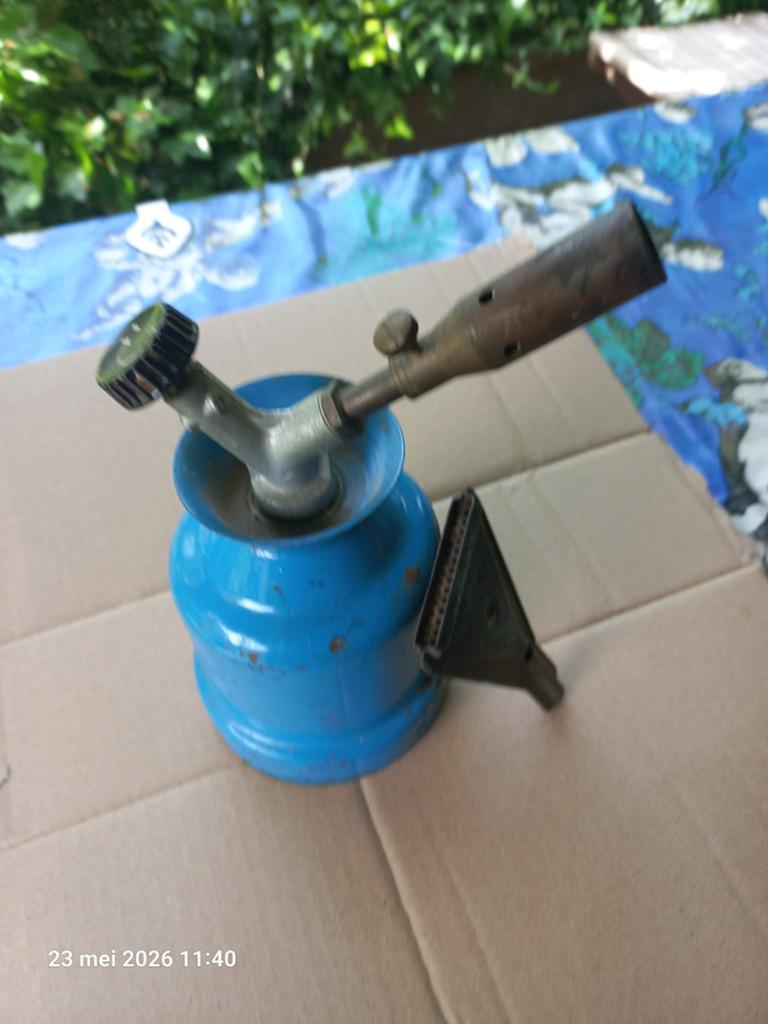 Vintage Soldeerbrander / Gasbrander, Antiek en Kunst, Ophalen of Verzenden