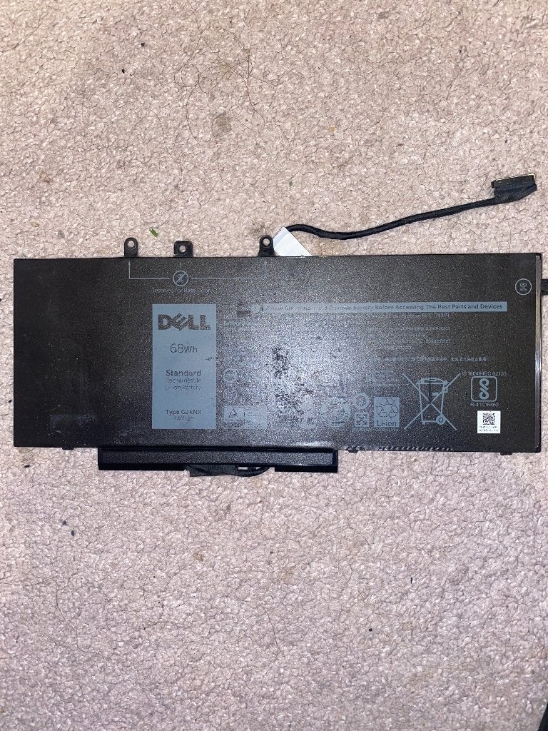 Originele Dell 68Wh Laptop Accu G3KNX / GJKNX – 7.6V, Ophalen of Verzenden, Gebruikt, Dell