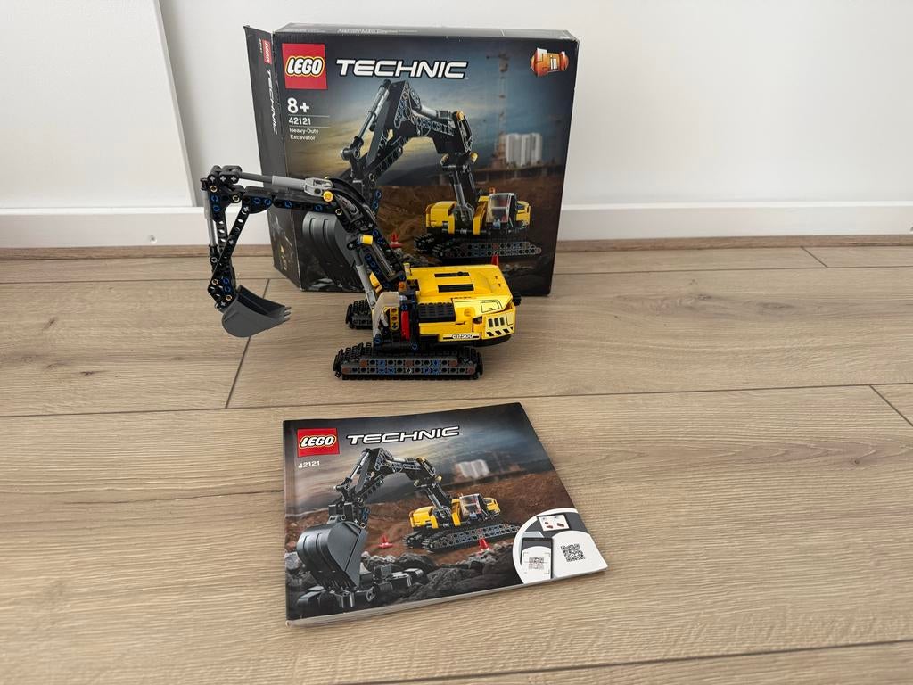 Lego Technic 42121 Heavy Duty Graafmachine 2-in-1, Gebruikt, Lego, Compleet, Ophalen of Verzenden