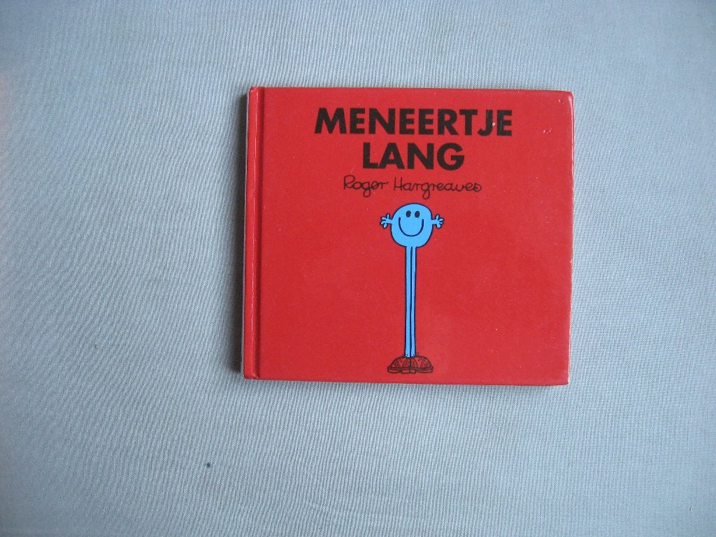 Roger Hargreaves - Meneertje Lang (harde kaft), Gelezen, Fictie algemeen, Roger Hargreaves, Ophalen of Verzenden