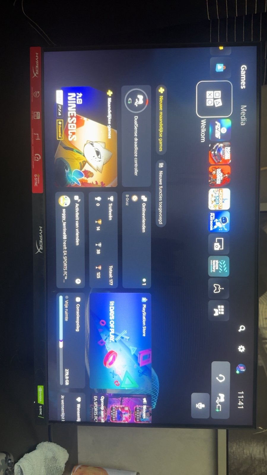 hyperx armada 25 fhd gaming monitor 240 hz, Ophalen of Verzenden, Zo goed als nieuw, Gaming, 4 Ghz of meer