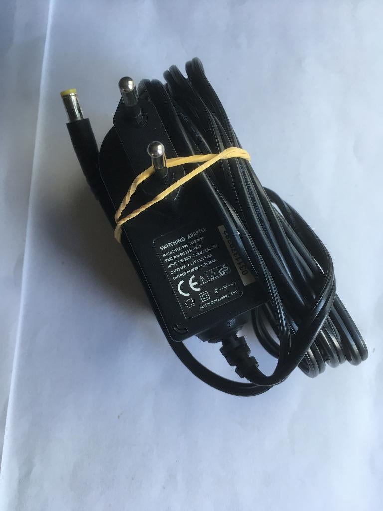 sunny adapter sys1298-1812-W2E sys1298-1212 12V - 1A, Ophalen of Verzenden, Refurbished