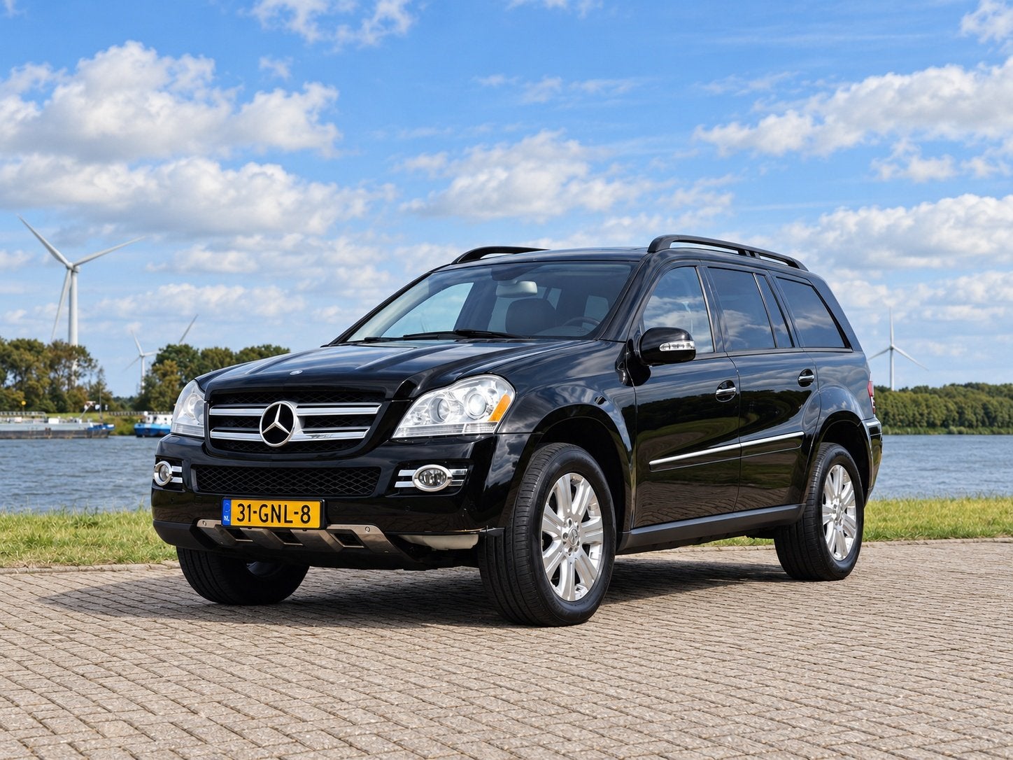 Mercedes-benz GL-klasse 450 EXPORT / HANDEL, Automaat, 8 cilinders, Zwart, Bedrijf