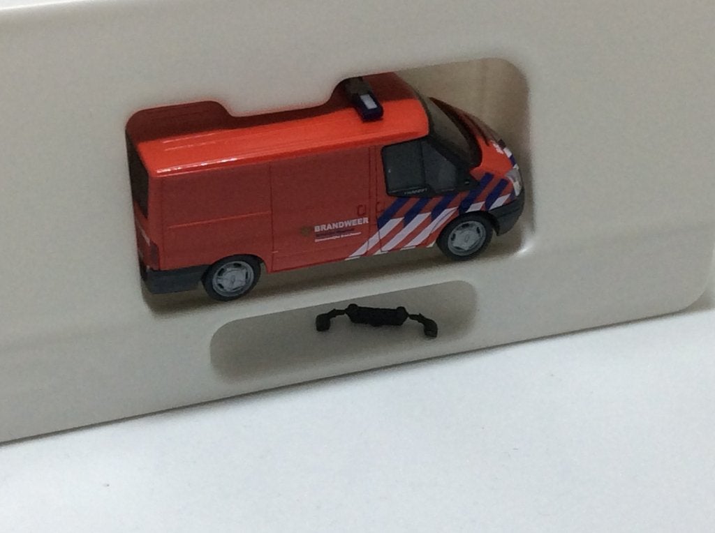 Brandweer 16. Ford Transit R.dam Rijnmond Rietze 1:87, Hobby en Vrije tijd, Ophalen of Verzenden, Nieuw, Bus of Vrachtwagen, Rietze