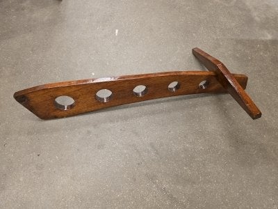 Siermast hout 76 cm, Niet ingevuld, Gebruikt, Niet ingevuld, Niet ingevuld