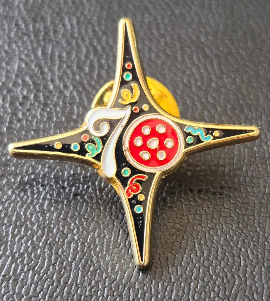 Efteling personeels pin 70 jaar (zonder naam), Ophalen of Verzenden, Nieuw, Beeldje of Poppetje