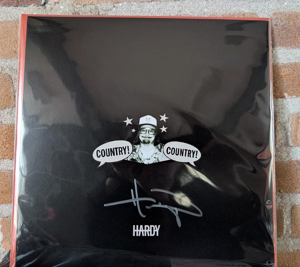 HARDY Country LP gesigneerd | signed, Verzamelen, Ophalen, Cd of Plaat, Gesigneerd