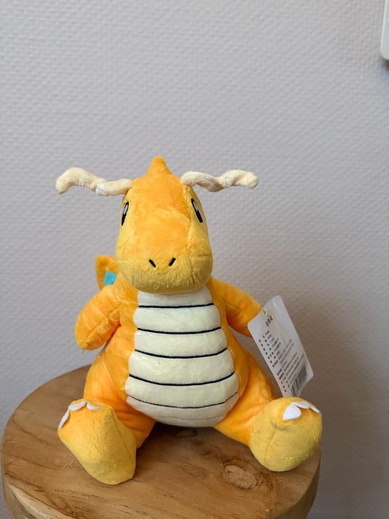 Dragonite knuffel, Groot, Ophalen of Verzenden, Zo goed als nieuw, Overige typen