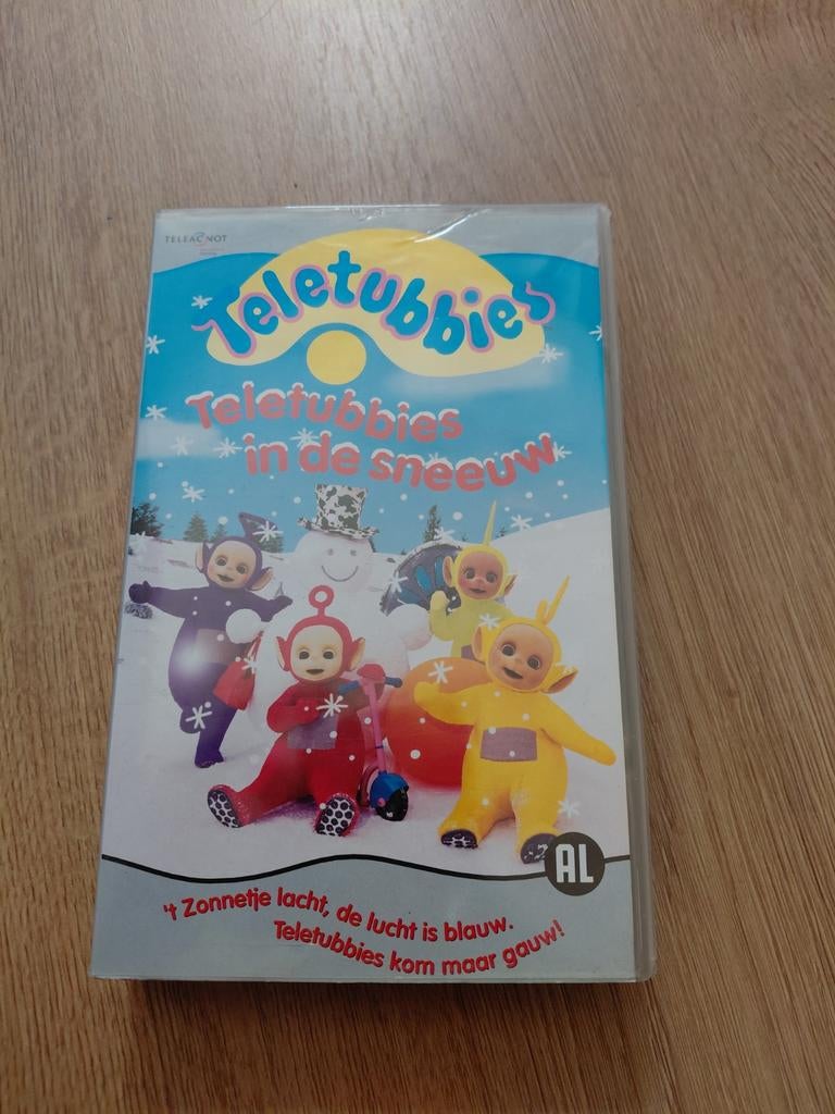 Teletubbies in de Sneeuw videoband., Alle leeftijden, Ophalen of Verzenden, Gebruikt, Kinderprogramma's en -films