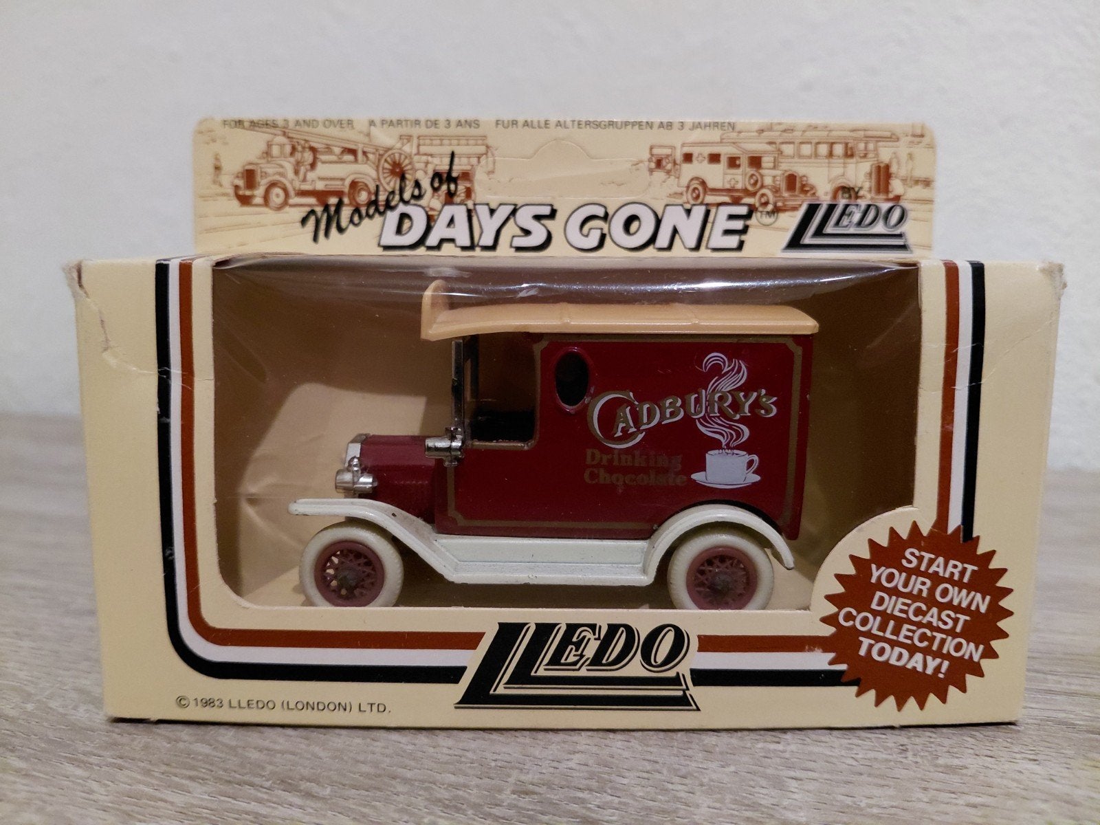 'Cadbury's Drinking Chocolate' Ford T Van, Overige merken, Verzenden, Nieuw, Groter dan 1:32