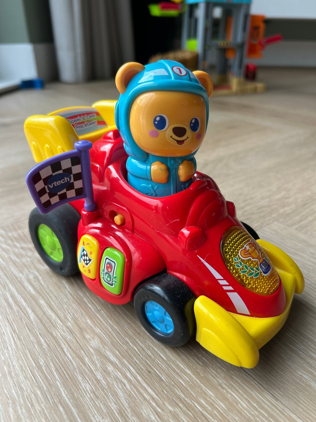 VTech Speel en Leer Racebeer - Interactieve Raceauto, Ophalen, Gebruikt, 6 maanden tot 2 jaar