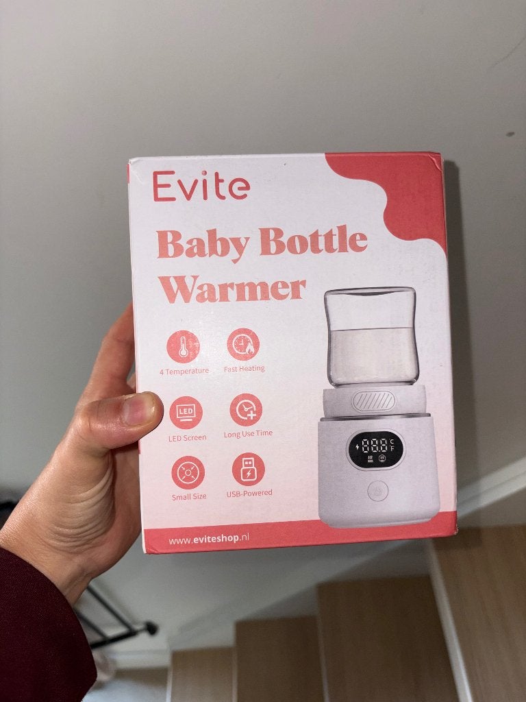 Nieuwe Evite Baby Bottle Warmer - nooit gebruikt, Flessen- of potjesverwarmer, Draadloos, Nieuw, Ophalen of Verzenden