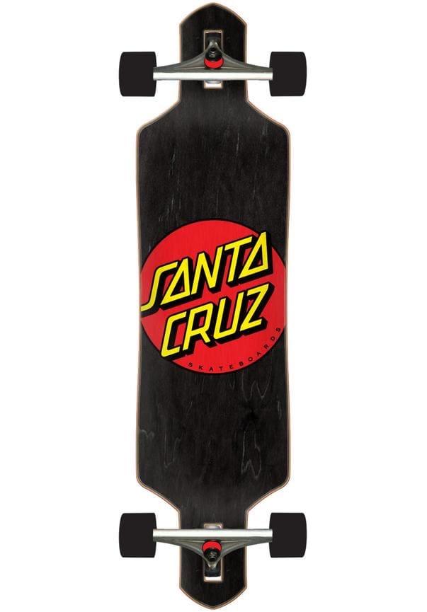 Santa Cruz Classic Dot Drop Through Longboard skateboard, Verzenden, ., Nieuw, Longboard
