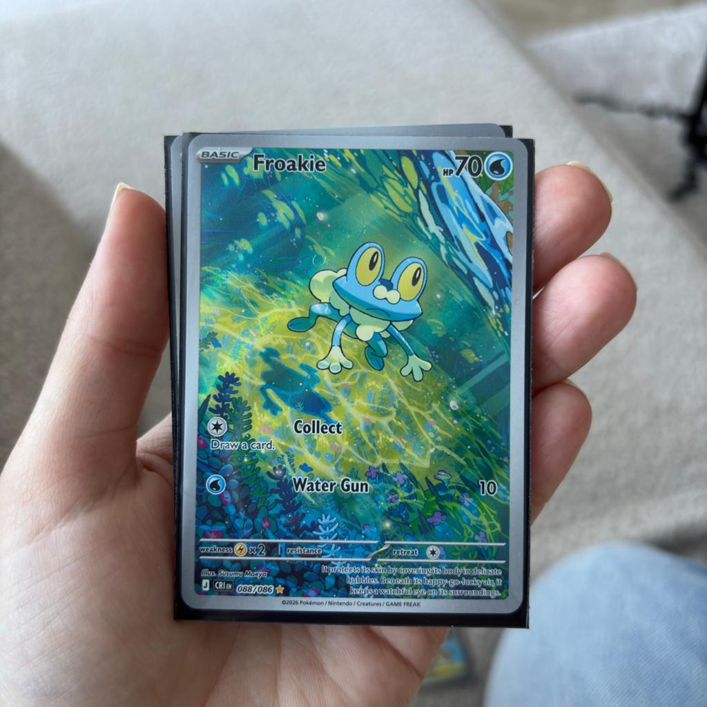 Pokémon Kaart Froakie 088/086 Zeldzaam, Ophalen of Verzenden, Nieuw, Losse kaart