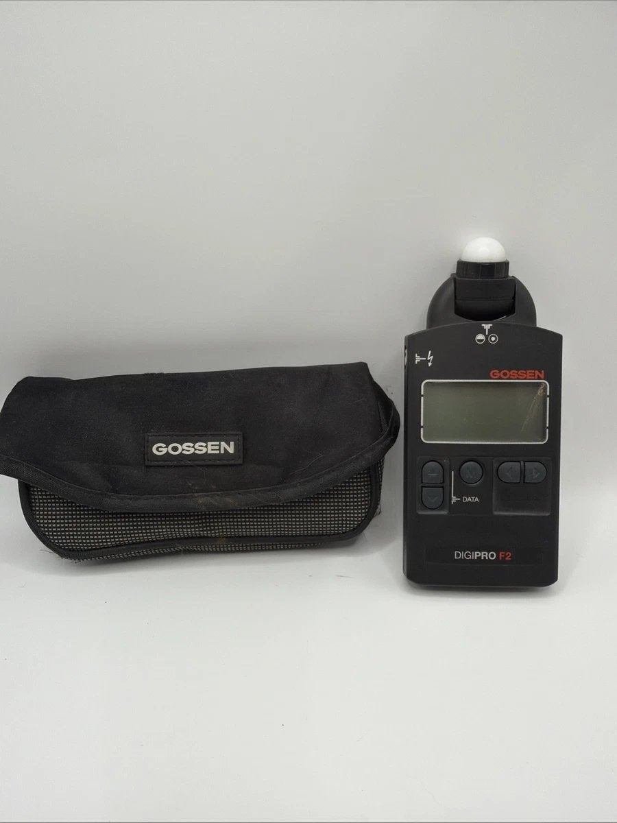 Nieuwstaat Gossen Digipro F2 Lichtmeter Flitsmeter, Ophalen of Verzenden, Zo goed als nieuw