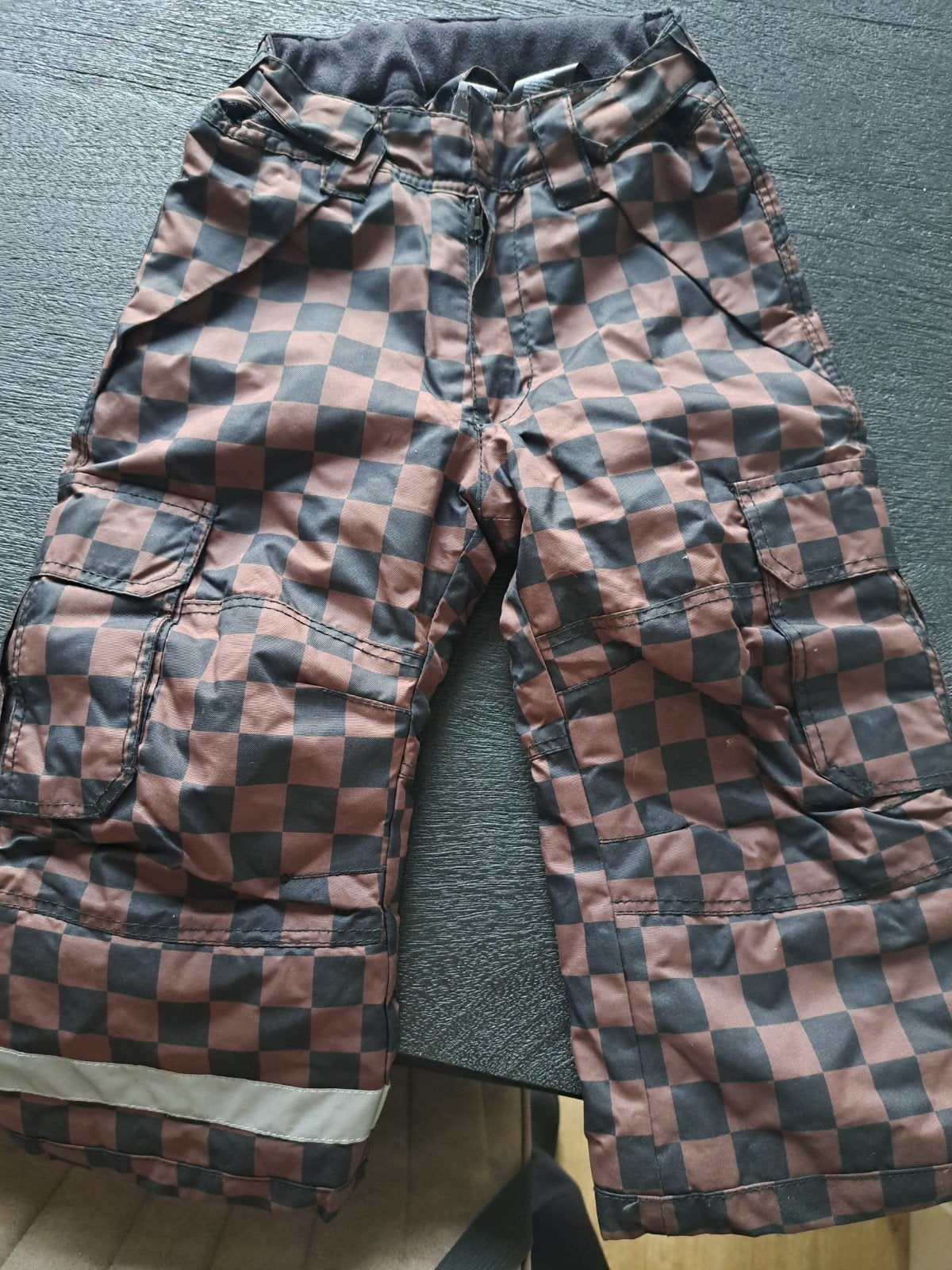 H&M Skibroek maat 98 - Geruit patroon, Broek, Gebruikt, Jongen of Meisje, H&M