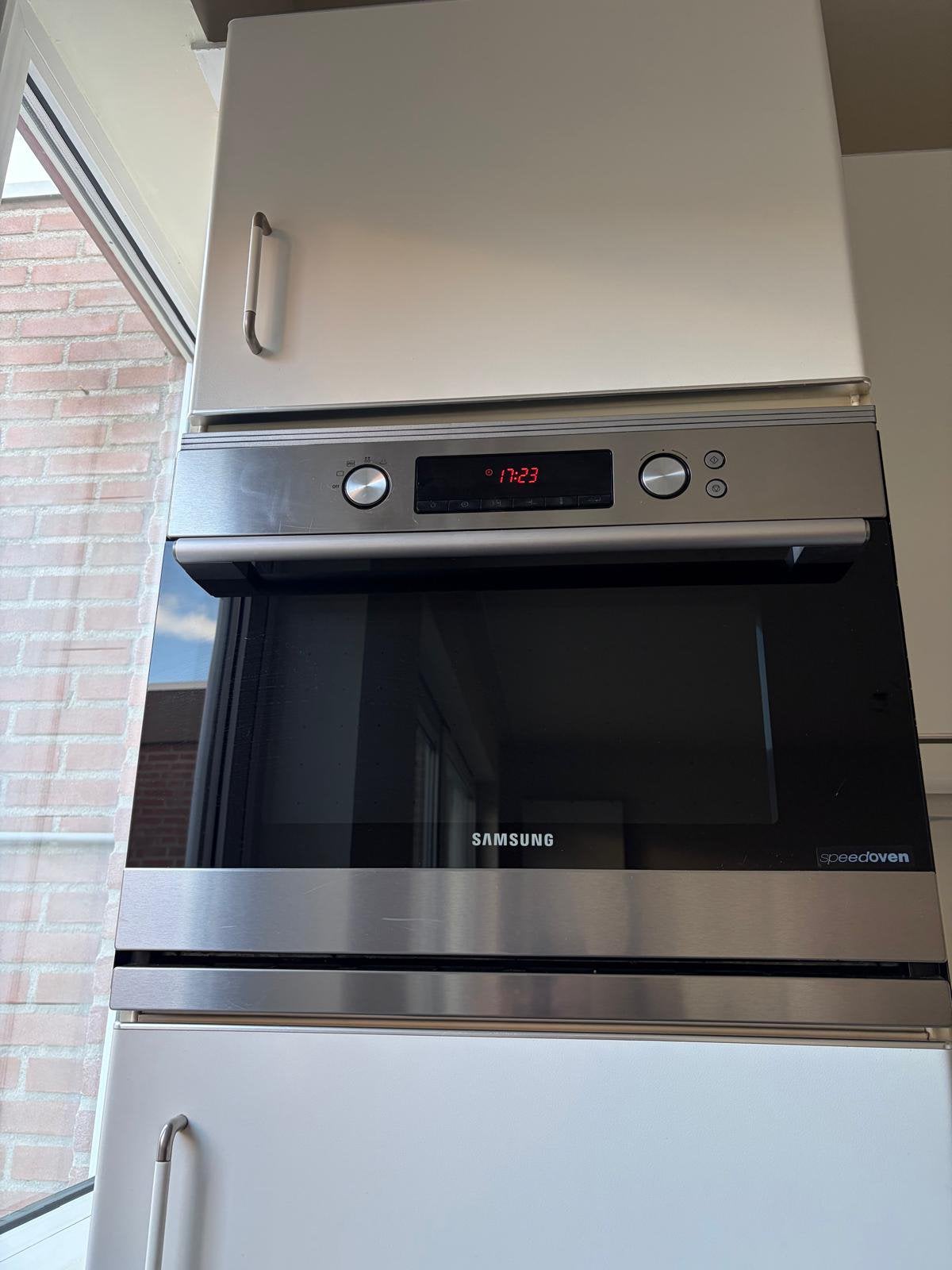 Samsung speedoven, Witgoed en Apparatuur, Ophalen, Gebruikt, Combi-oven, Vrijstaand