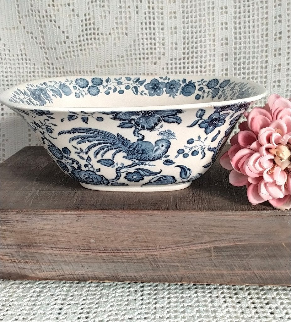 Brocante schaal Villeroy en Boch, decor Paradiso, zeldzaam, Ophalen of Verzenden