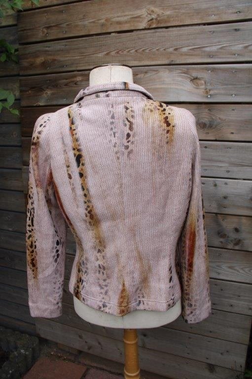 Jasje/ Vest beige bruin ML Collections mt 44 Vaste prijs, Beige, Maat 42/44 (L), Ophalen of Verzenden, Jasje