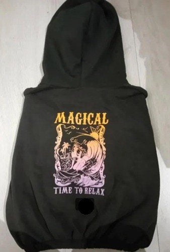 NIEUW! Shein; Cropped hoody; maat L, Kleding | Dames, Truien en Vesten, Zwart, Maat 42/44 (L), Nieuw, Ophalen of Verzenden