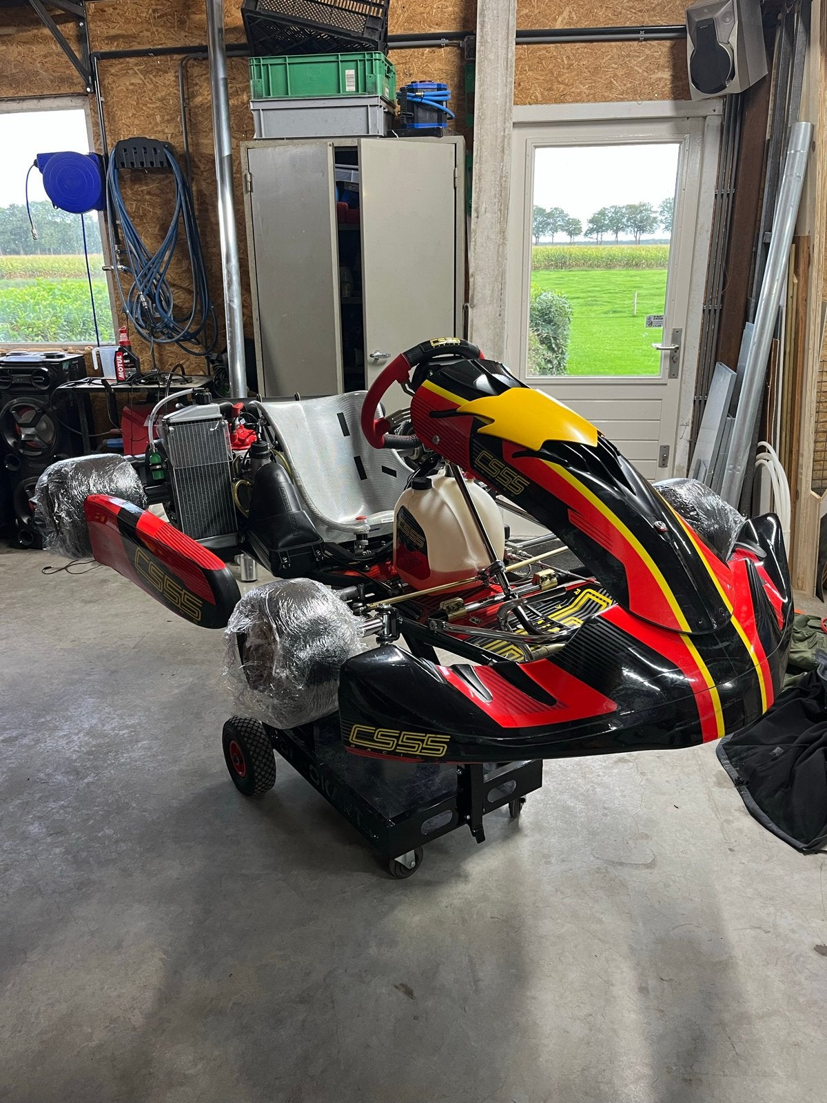 CS55 Kart OTK 2025 met Rotax evo, Sport en Fitness, Ophalen, Zo goed als nieuw, Kart