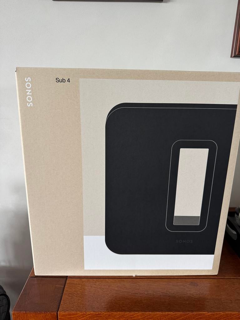 Sonos lege doos sub 4, Ophalen, Subwoofer, Nieuw, Sonos