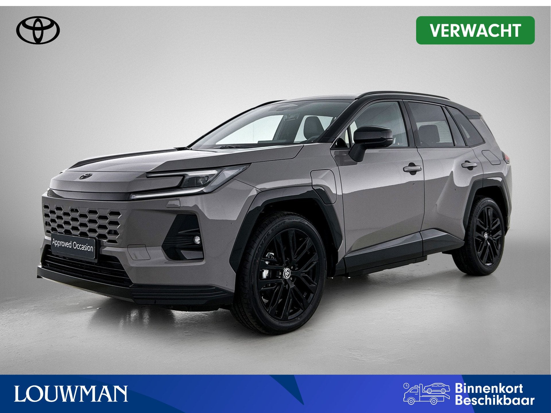 Toyota RAV4 2.5 Plug-in Hybrid 270 First Edition | Nieuw Mod, 12 maanden, Gebruikt, Zwart, 4 cilinders