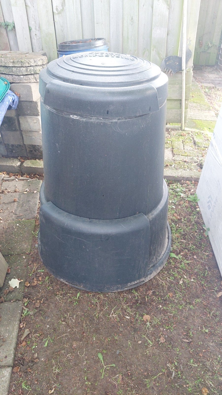 Robuuste Compostbak, Ophalen, Gebruikt