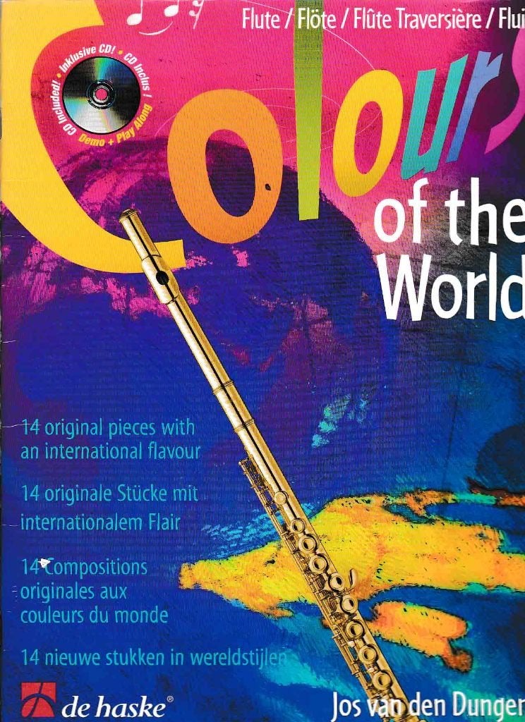 Colours of the world Fluit ( 906 ), Dwarsfluit of Piccolo, Ophalen of Verzenden, Zo goed als nieuw, Artiest of Componist