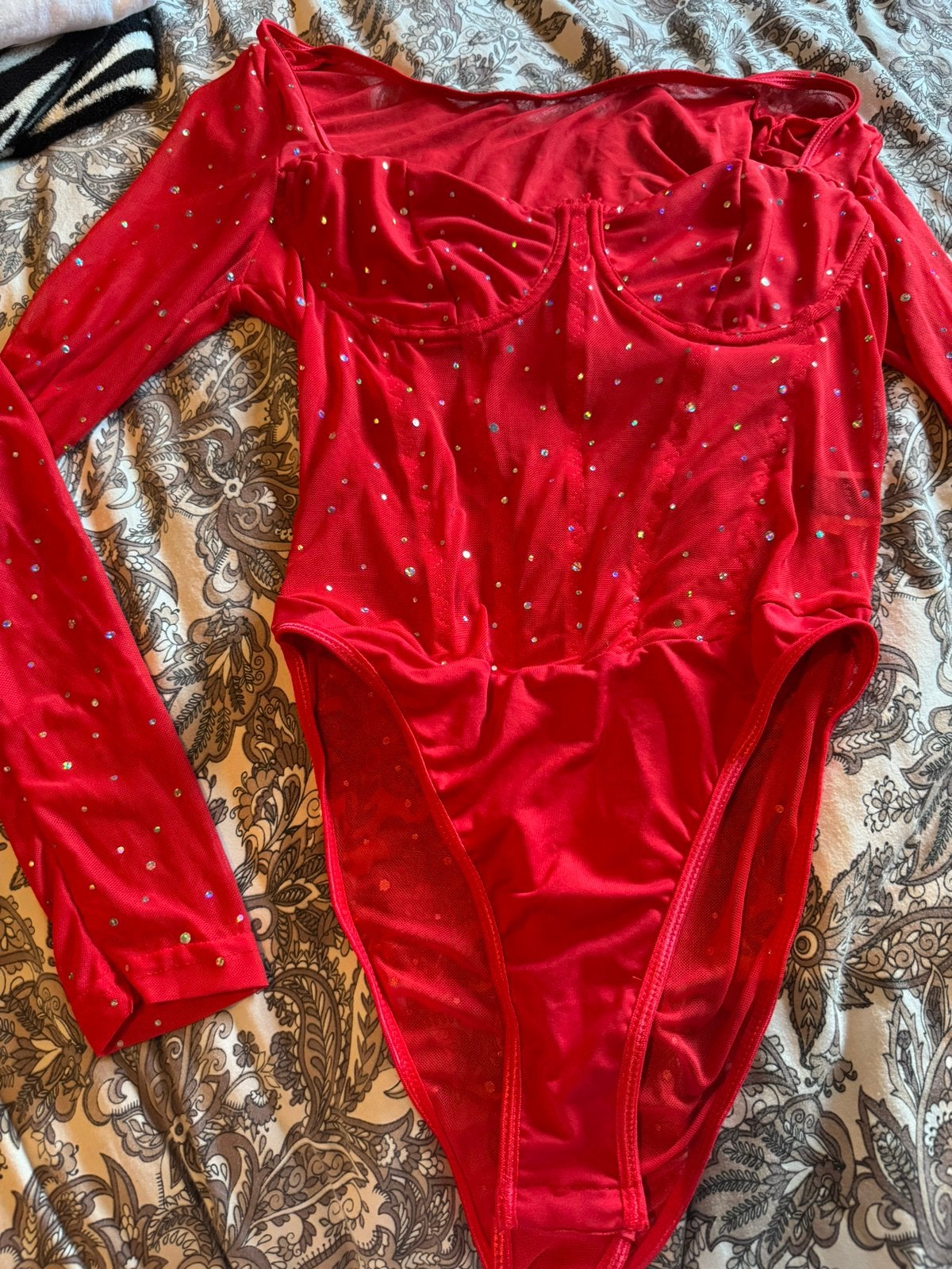 Rode body, Kleding | Dames, Ophalen, Overige typen, Zo goed als nieuw, Maat 36 (S)