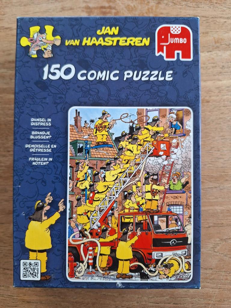 Van haasteren puzzel 150 stukjes, Hobby en Vrije tijd, Denksport en Puzzels, Ophalen of Verzenden, Minder dan 500 stukjes, Zo goed als nieuw
