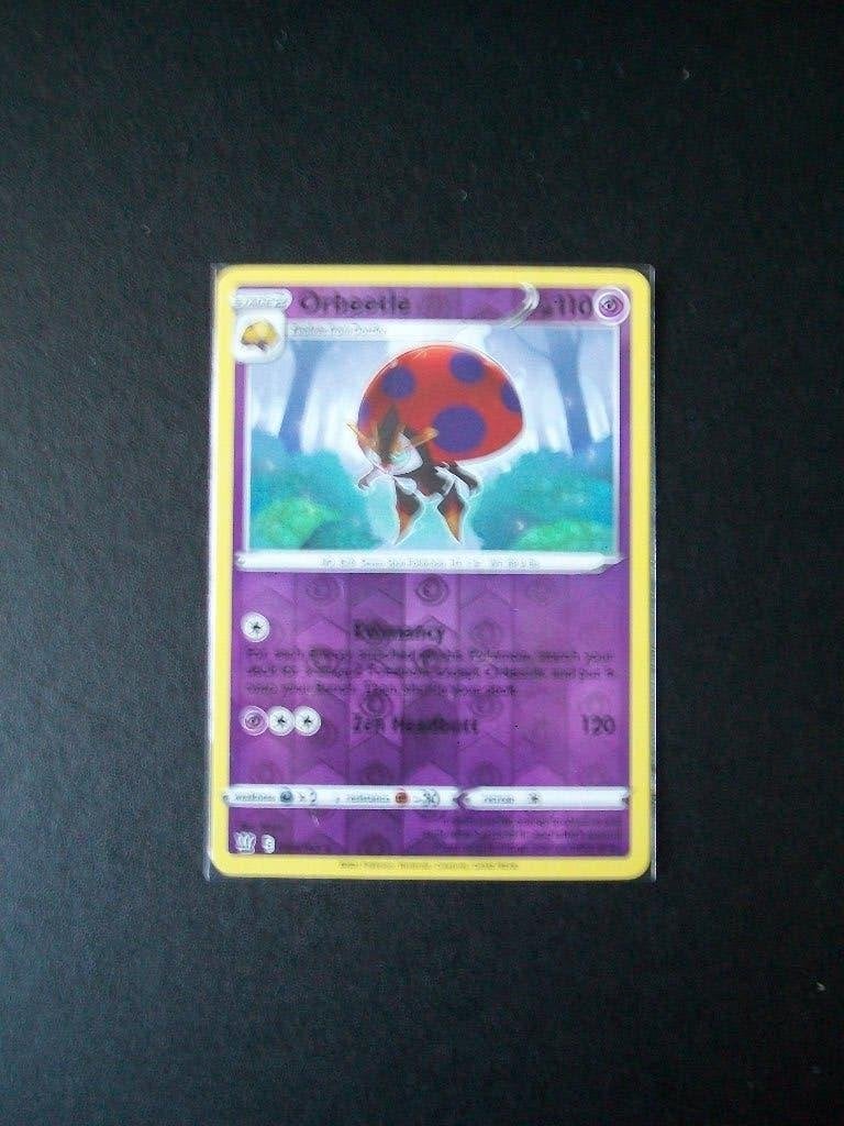 4479. Nieuwe Pokemon Kaart holofoil * ORBEETLE hp 110 65/163, Verzenden, Nieuw, Losse kaart, Foil