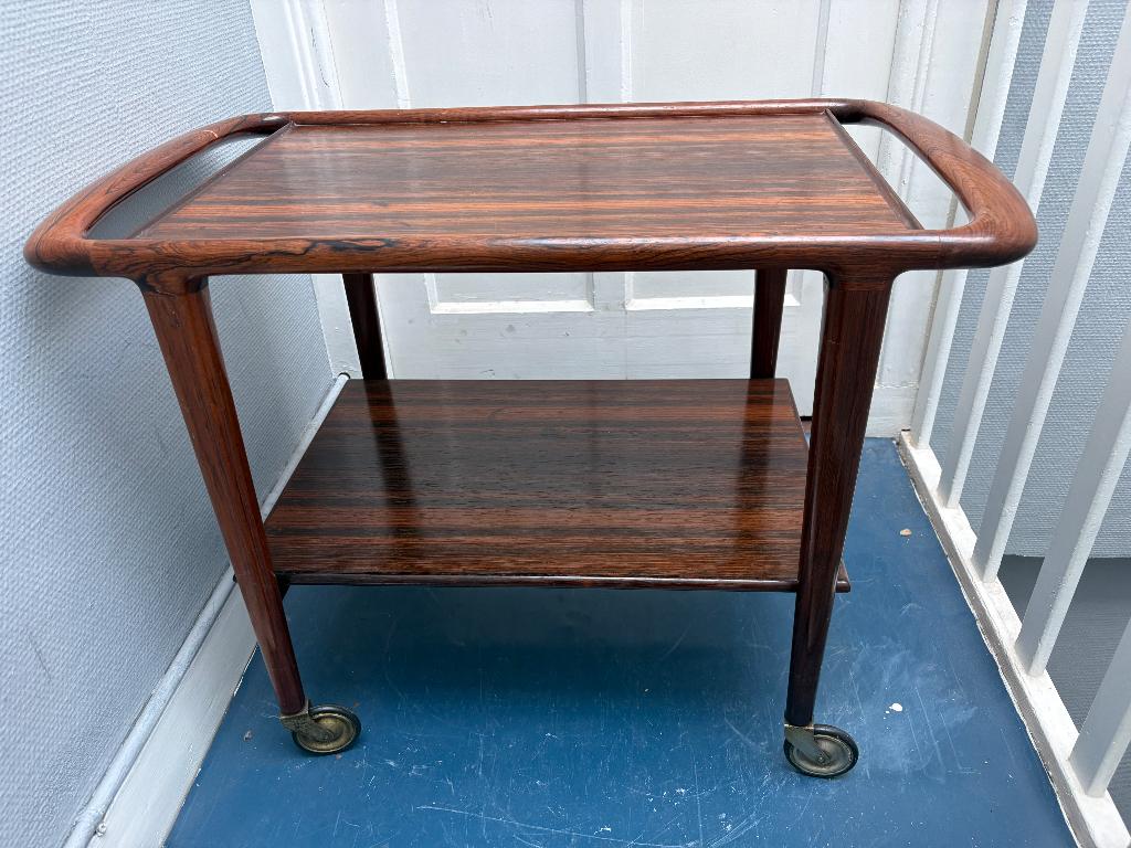 Niels Moller theewagen, Ophalen, Zo goed als nieuw, 60 cm of meer, Rechthoekig