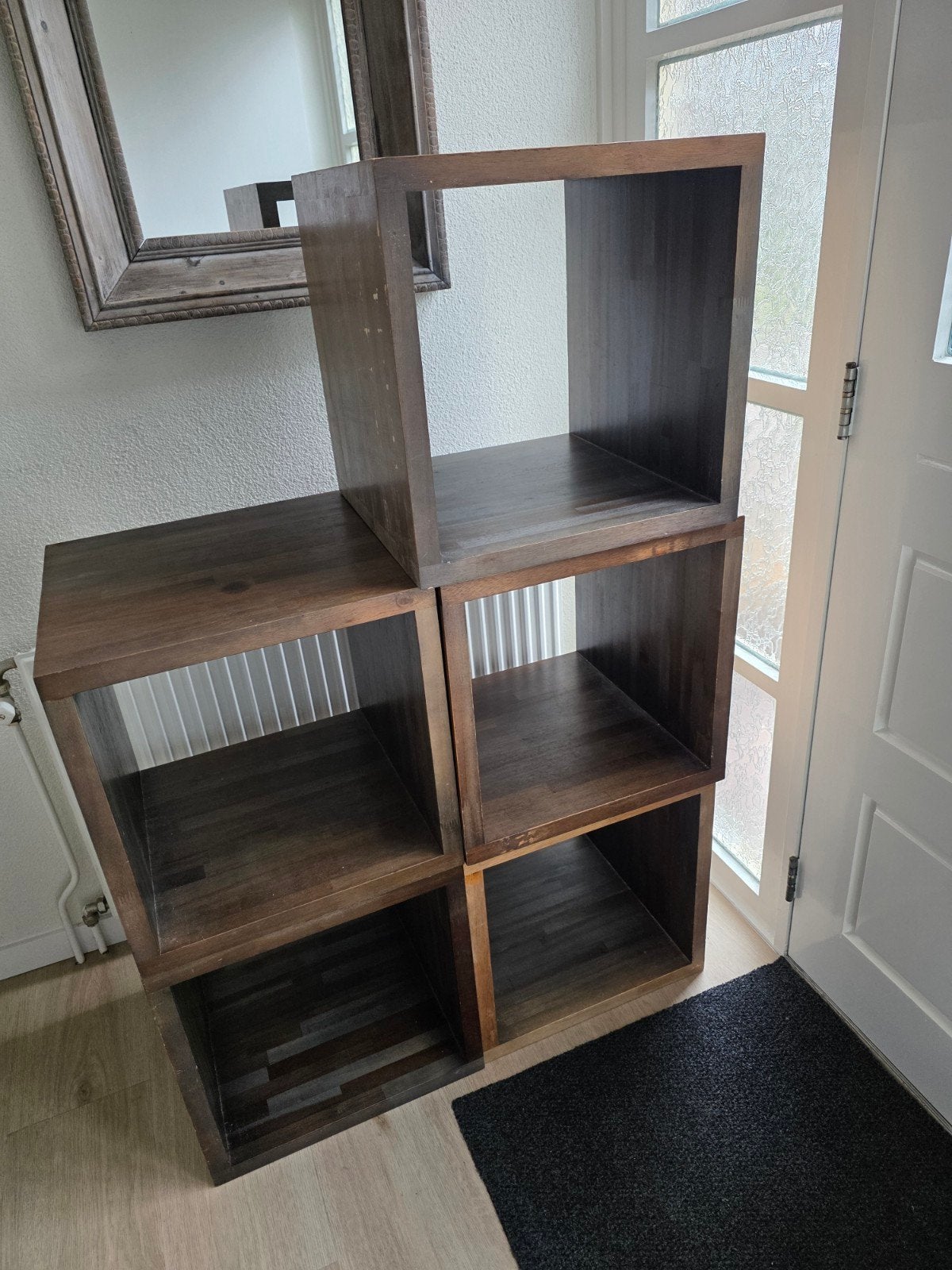 5 Stevige Houten Kubussen 45x45x45cm - Tafels/Kasten, Ophalen