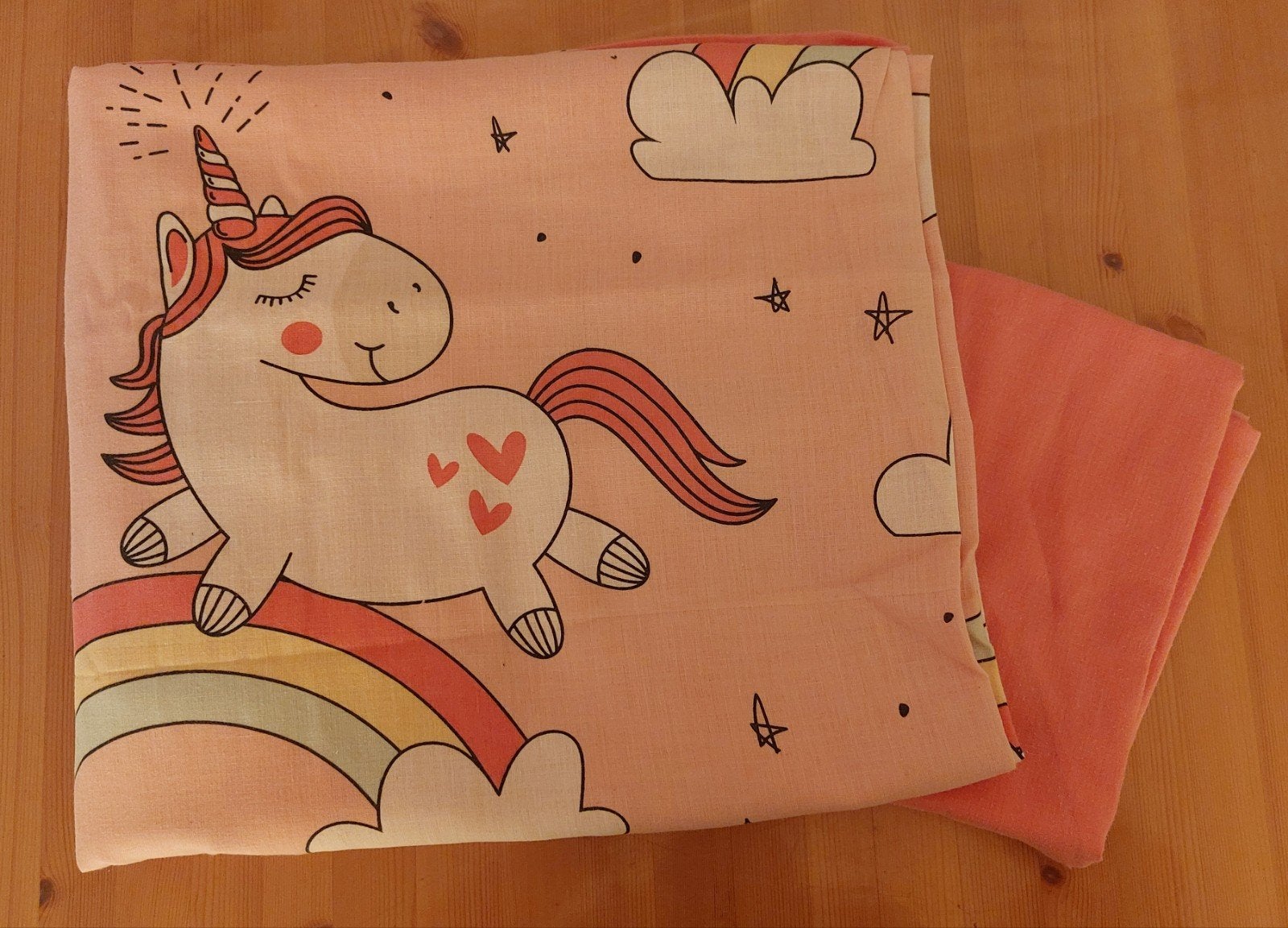 Unicorn dekbedovertrek, Kinderen en Baby's, Kinderkamer | Beddengoed, Ophalen, Roze, Meisje, Dekbedovertrek