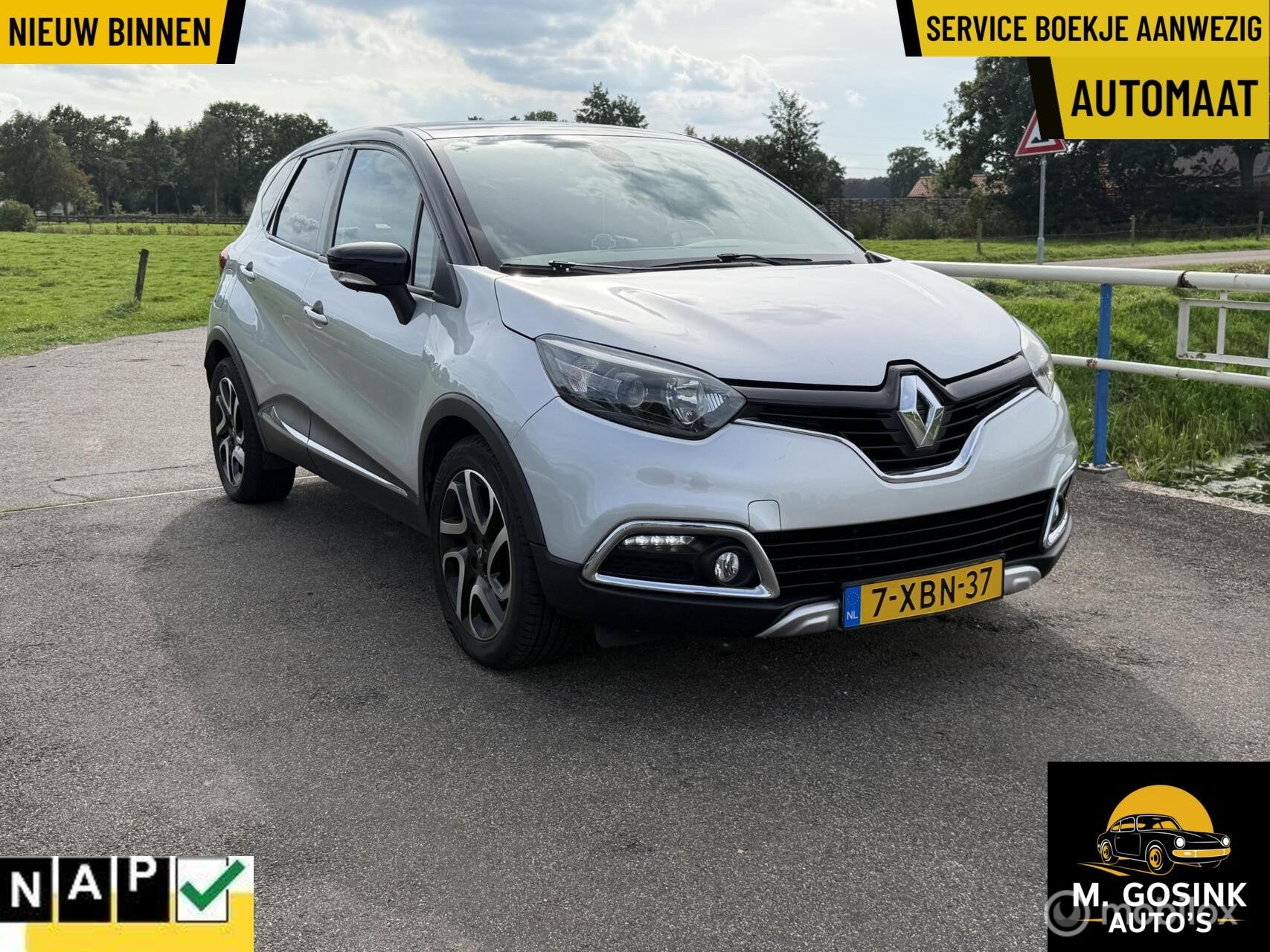 Renault Captur 1.2 TCe Dynamique Camera Pdc Cruis Clima Aut, Auto's, Euro 5, 4 cilinders, Automatische klimaatregeling, Origineel Nederlands