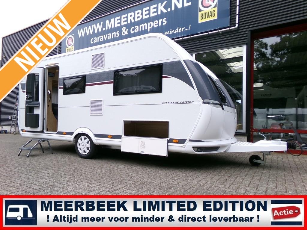 Hobby Excellent Edition 495 UL 2027 NIEUWSTE MODEL !, Caravans en Kamperen, Schokbreker, Rondzit, Hobby, Particulier