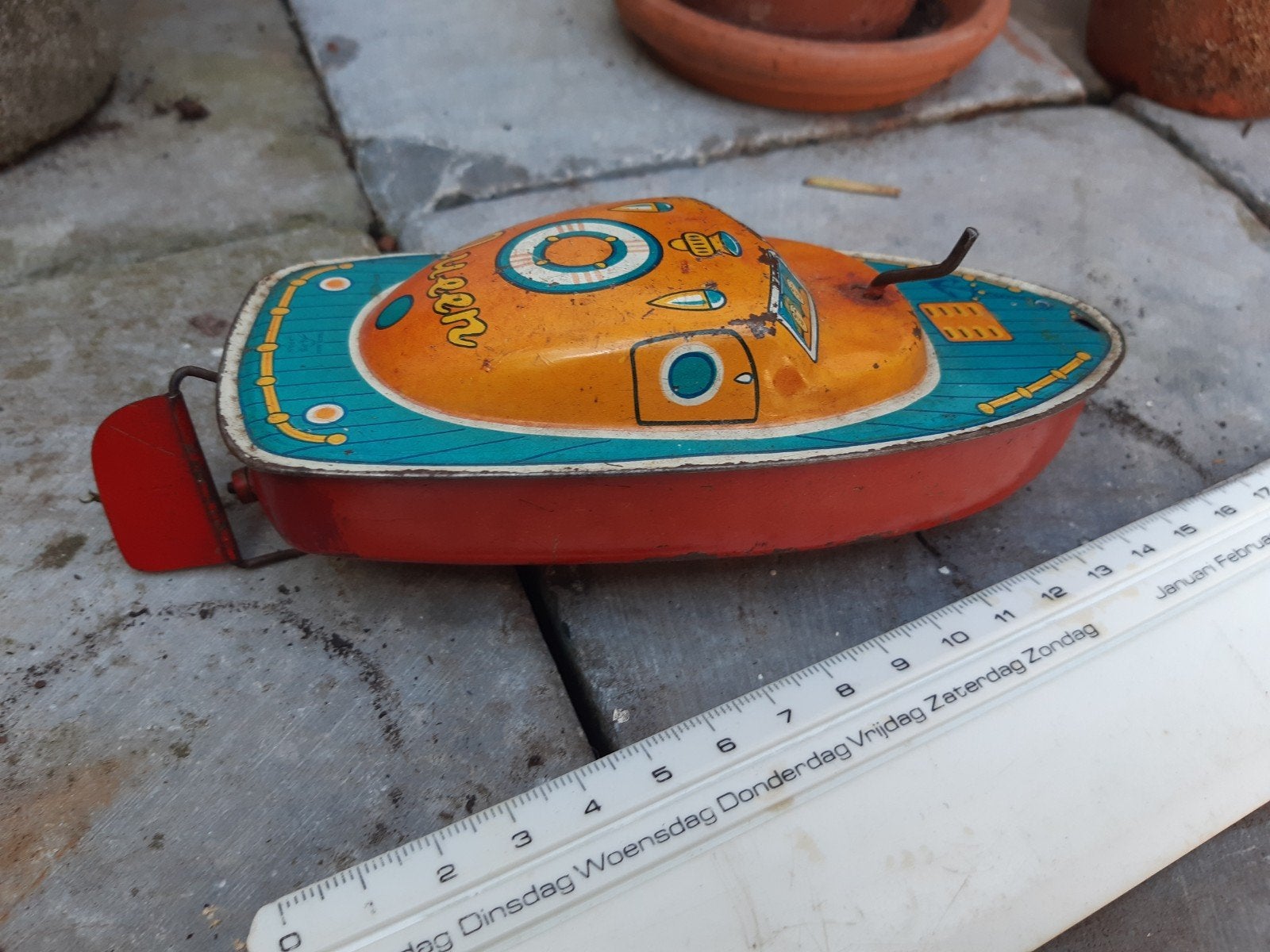 diverse blikken bootjes, Ophalen of Verzenden