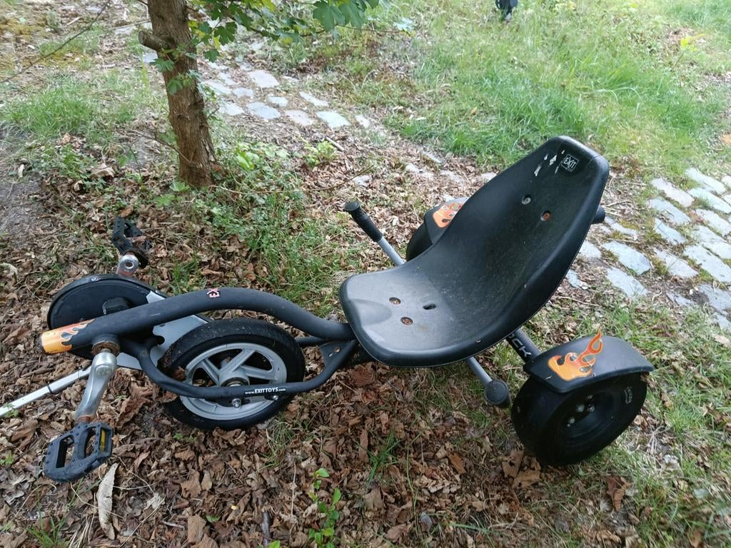 EXIT Toys Foxy Racer skelter voor kinderen, Verzenden, Gebruikt, Trapvoertuig