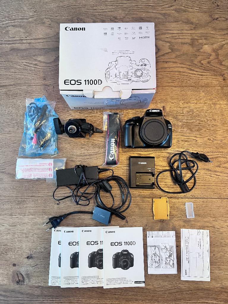 Canon EOS 1100D body, Ophalen of Verzenden, Canon, Geen optische zoom