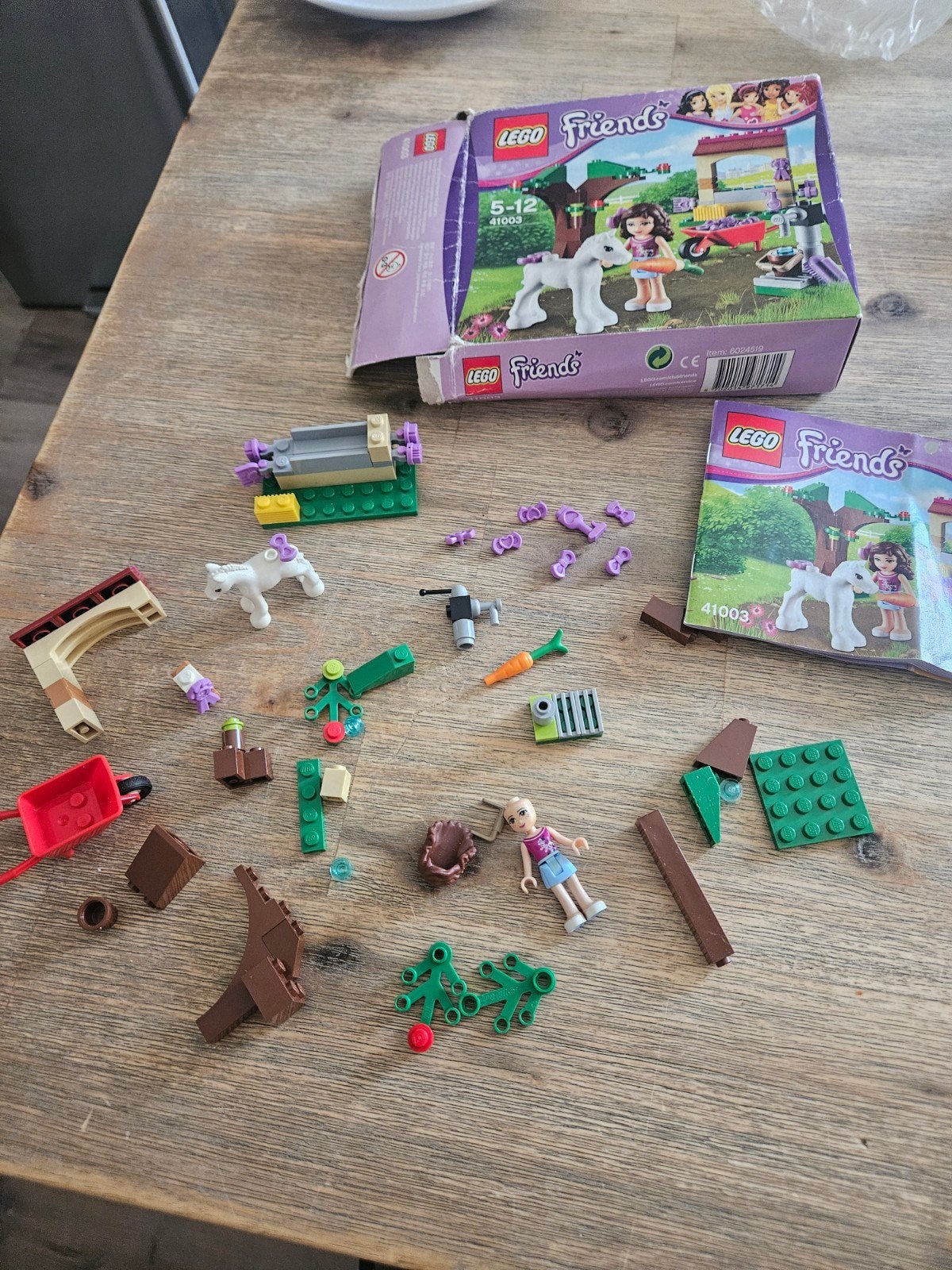 Lego Friends Olivia's Veulen (41003) - Zo goed als nieuw, Lego, Friends, Ophalen of Verzenden, Zo goed als nieuw